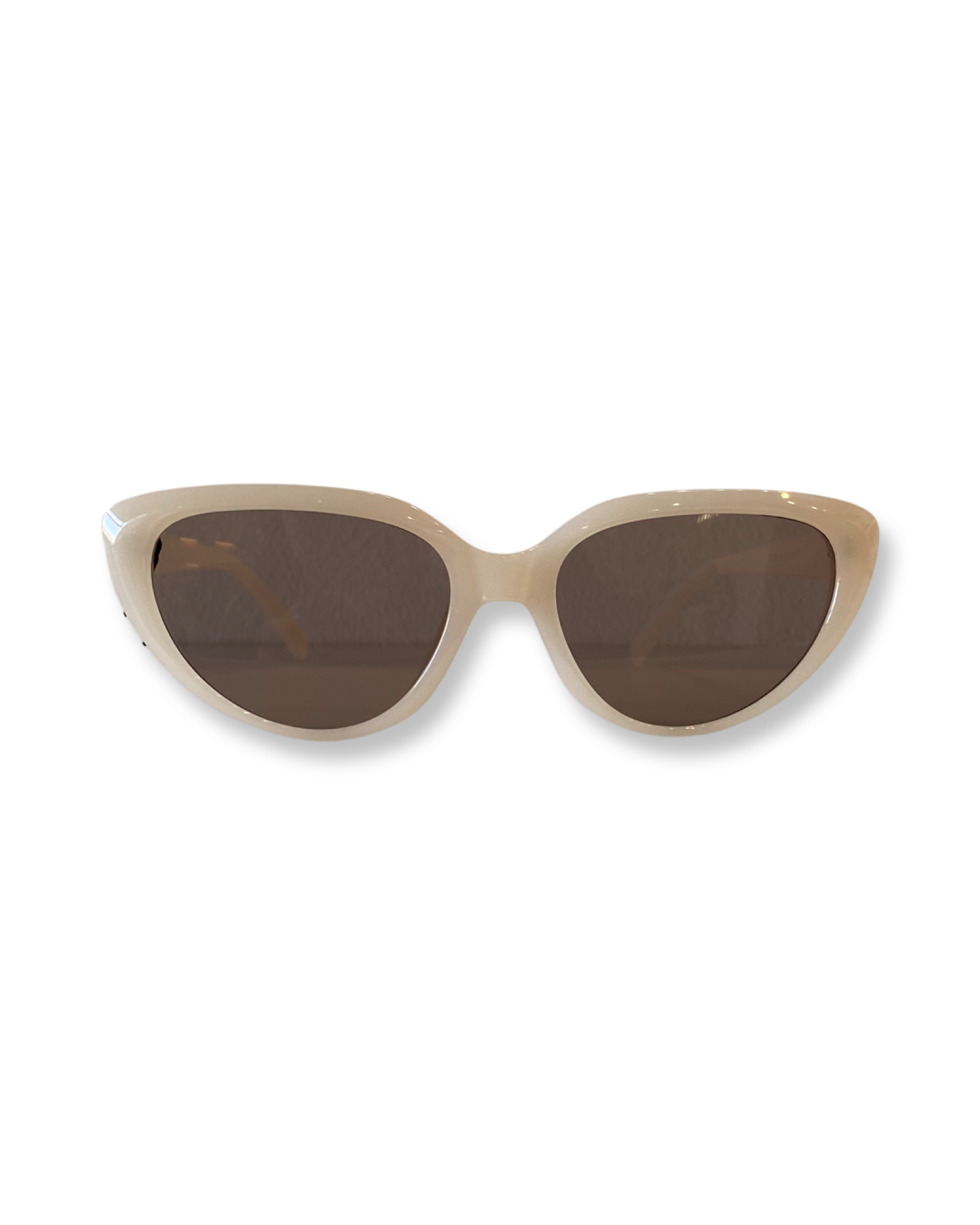 Cat eye sunglasses - Tan